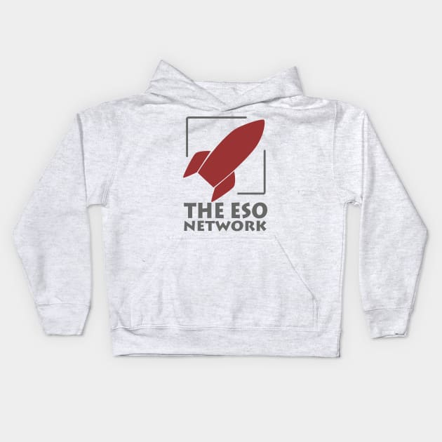 The ESO Network Rocket Logo Kids Hoodie by The ESO Network